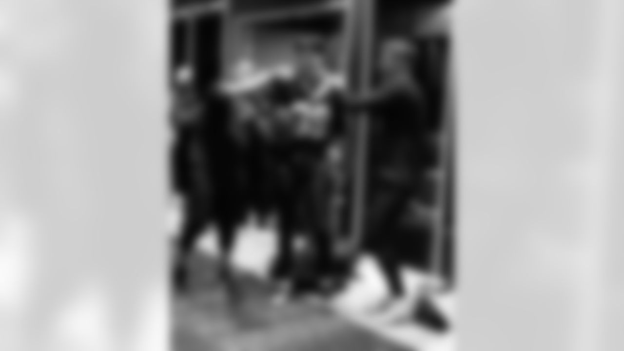 Head inside the New Orleans Saints locker room postgame after the Saints' win against the Carolina Panthers in Week 15 of the 2025 NFL Season presented by Bud Light.