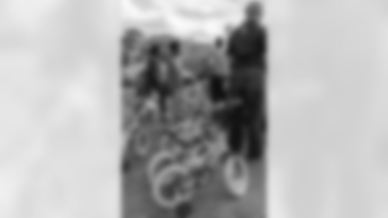 New Orleans Saints defensive tackle Davon Godchaux hosted a holiday bike giveaway on Saturday, Dec. 20, 2025 in Plaquemine, Louisiana, providing children with bicycles to celebrate Christmas and spread holiday cheer in the community.