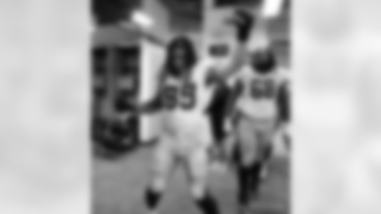 Head inside the New Orleans Saints locker room postgame after the Saints' win against the Tampa Bay Buccaneers in Week 14 of the 2025 NFL Season presented by Bud Light.