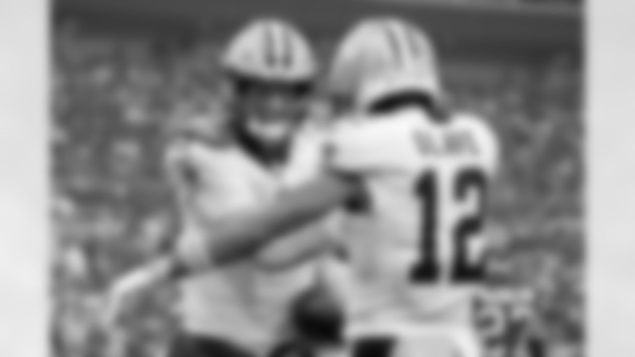 Check out the game action photos from the New Orleans Saints game against the Tampa Bay Buccaneers for Week 14 of the 2025 NFL season on Dec. 7, 2025 at Raymond James Stadium.