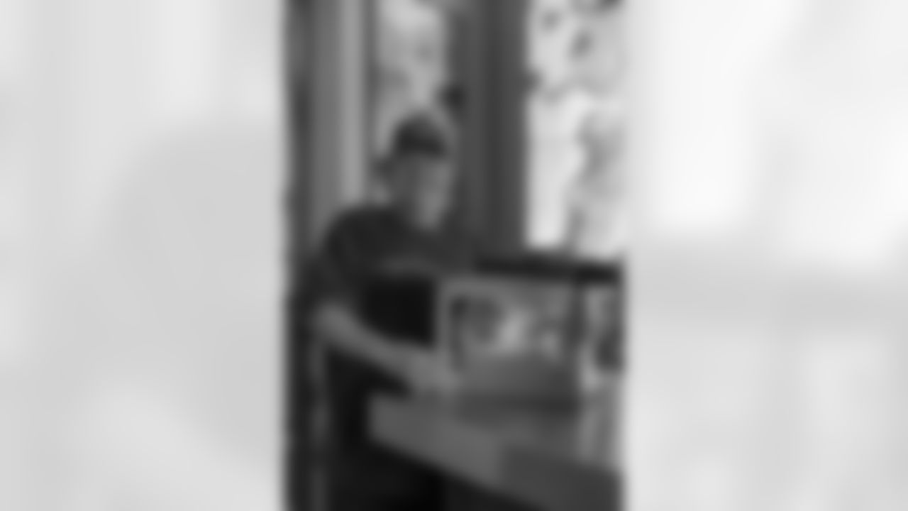 The New Orleans Saints hosted a watch party presented by Bud Light for their game against the Tampa Bay Buccaneers on Dec. 7, 2025 at Manning's in New Orleans, Louisiana. Members of the Saints Cheer Krewe were in attendance and interacting with fans during the event.