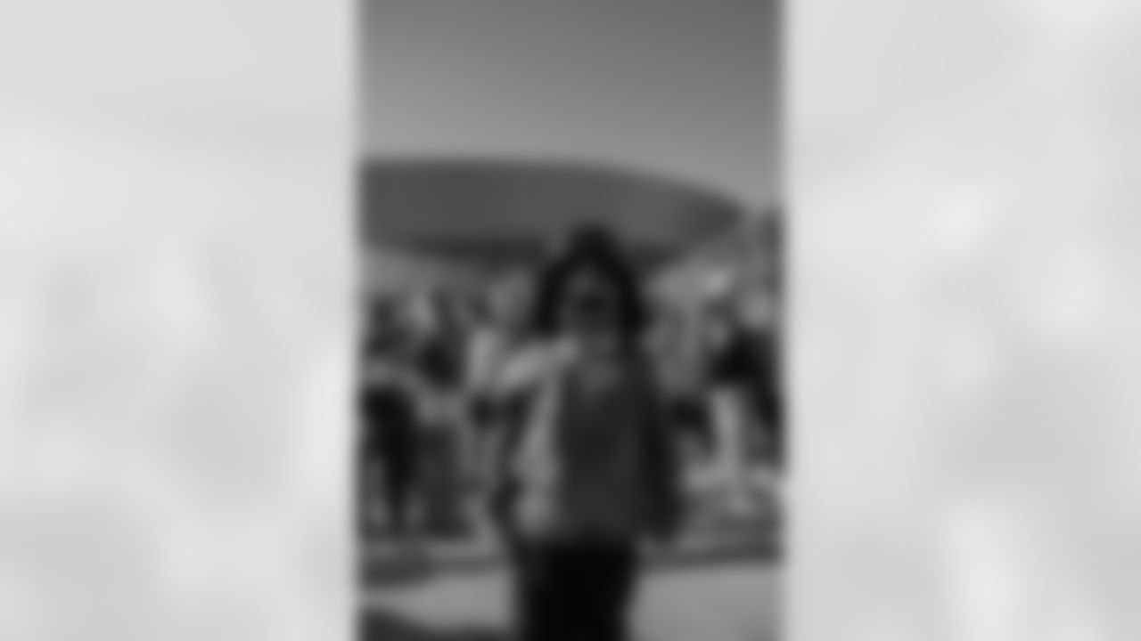 New Orleans Saints fans enjoyed the Week 15 entertainment in Champions Square ahead of the game against the Carolina Panthers during the 2025 NFL season on Dec. 14, 2025.