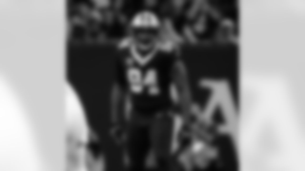 Check out the game action photos from the New Orleans Saints game against the New York Giants for Week 5 of the 2025 NFL season on Oct. 5, 2025 at Caesars Superdome.