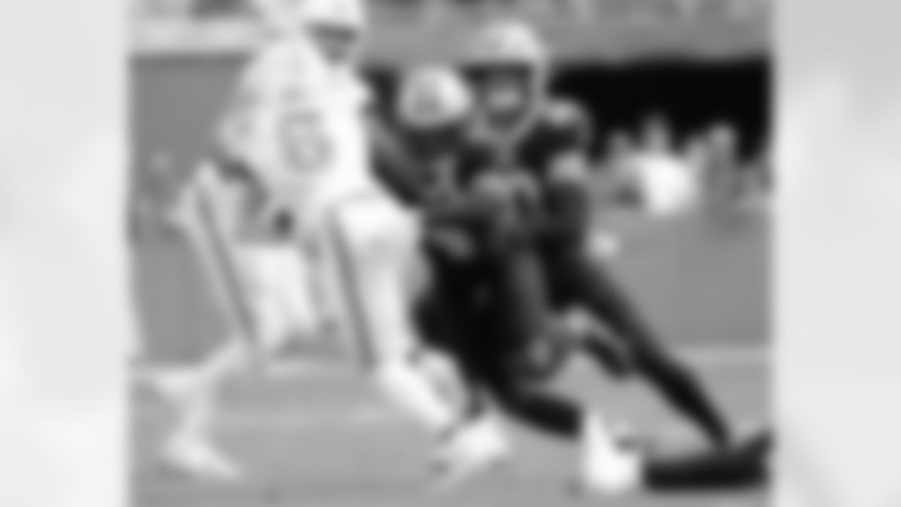 Check out the best photos of the New Orleans defense in their game against the Miami Dolphins for Week 13 of the 2025 NFL season on Nov. 30, 2025, at Hard Rock Stadium.