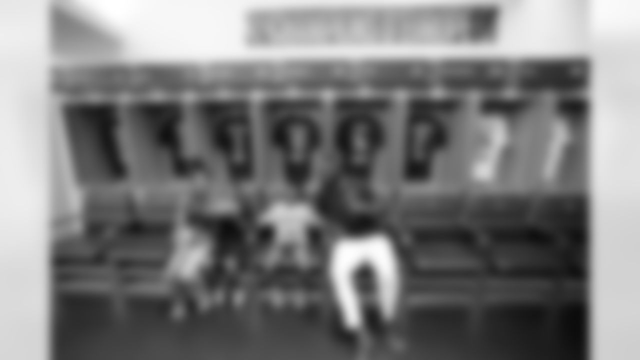 New Orleans Saints linebacker Demario Davis joined local youth flag football teams for a tour of Parc des Princes, home of the Paris St-Germain F.C., on Friday, July 11, 2025.
