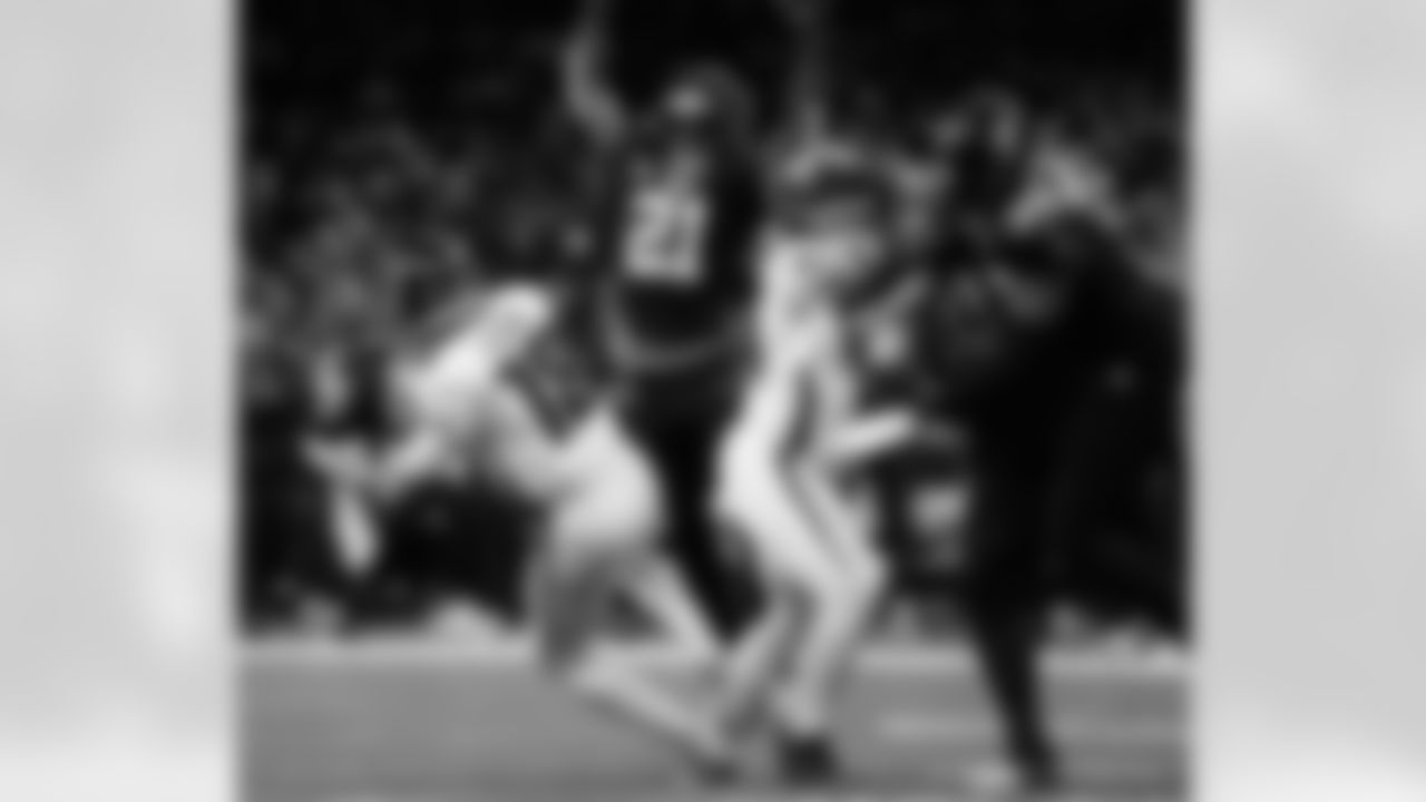 Check out the game action photos from the New Orleans Saints game against the Atlanta Falcons for Week 12 of the 2025 NFL season on Nov. 23, 2025 at the Caesars Superdome.