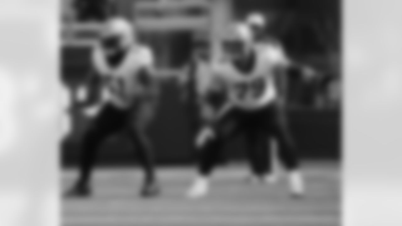 Check out the game action photos from the New Orleans Saints game against the Los Angeles Rams for Week 9 of the 2025 NFL season on Nov. 2, 2025 at SoFi Stadium.