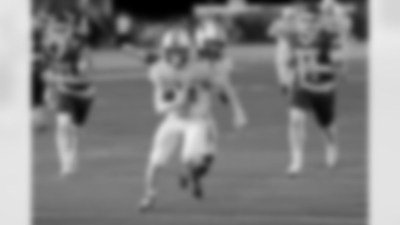 Joined by Saints legend Buford Jordan, the Brother Martin Crusaders hosted the Warren Easton Fighting Eagles during Louisiana High School Football Under the Lights at Tad Gormley Stadium presented by Venture Global on Friday, October 31, 2025.