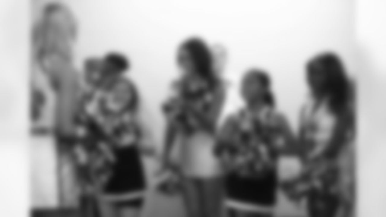 New Orleans Saints fans enjoyed the Week 12 entertainment in Champions Square ahead of the game against the Atlanta Falcons during the 2025 NFL season on Nov. 23, 2025.