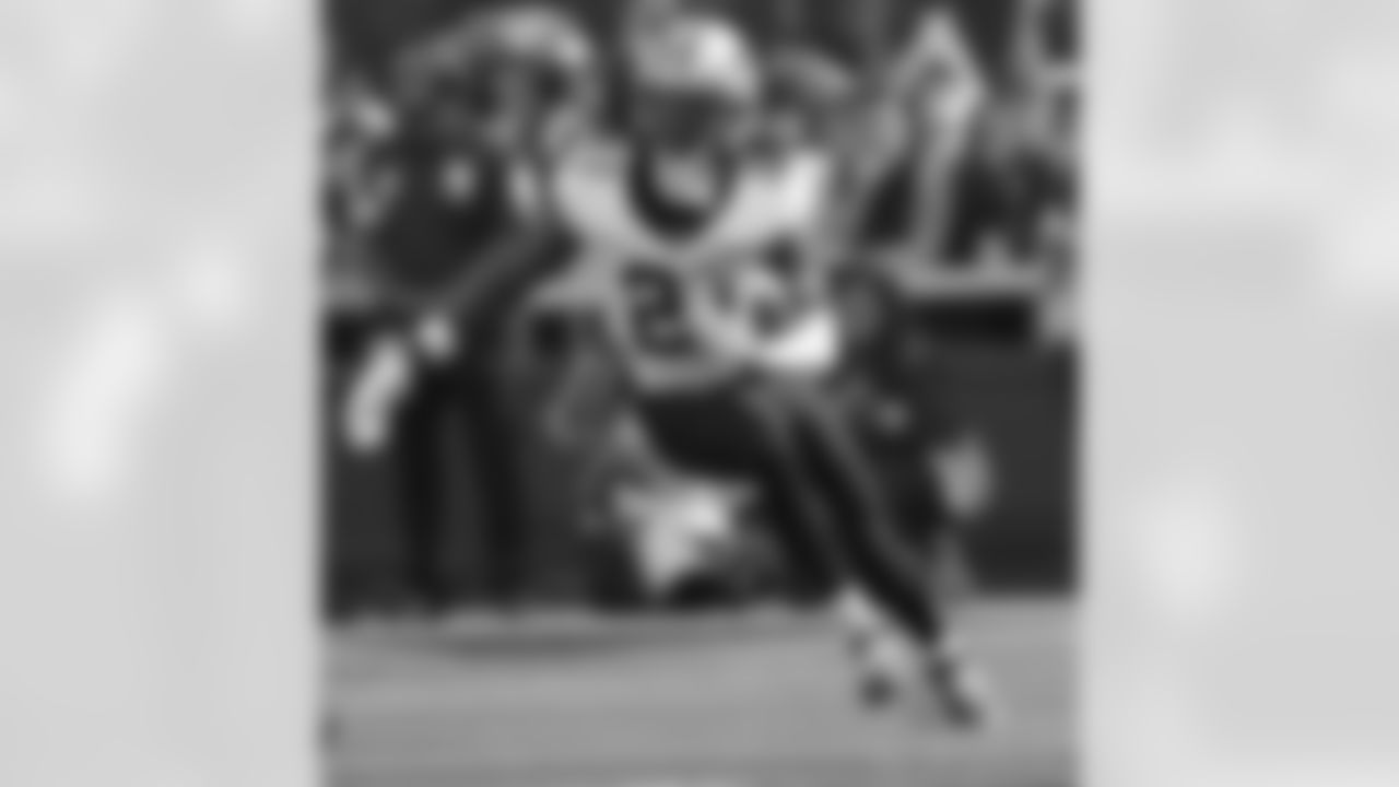 Check out the game action photos from the New Orleans Saints game against the Los Angeles Rams for Week 9 of the 2025 NFL season on Nov. 2, 2025 at SoFi Stadium.