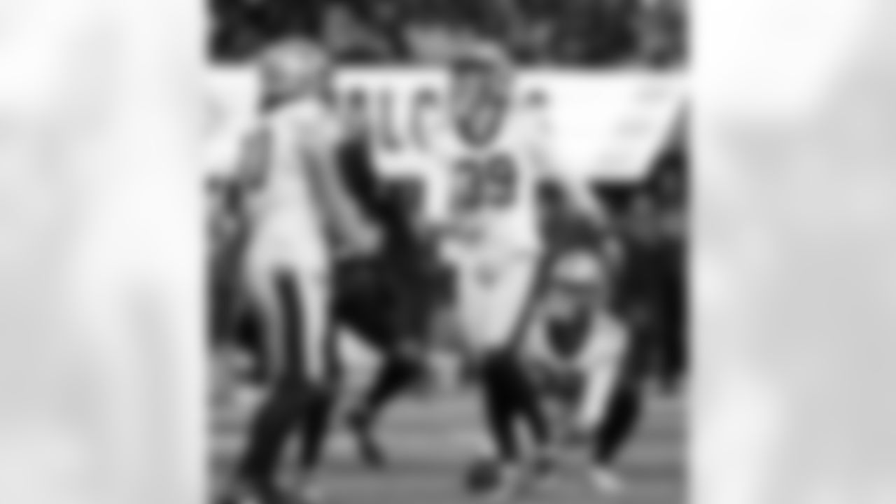 Check out the game action photos from the New Orleans Saints game against the Atlanta Falcons for Week 18 of the 2025 NFL season on Jan. 4, 2026 at Mercedes-Benz Stadium.