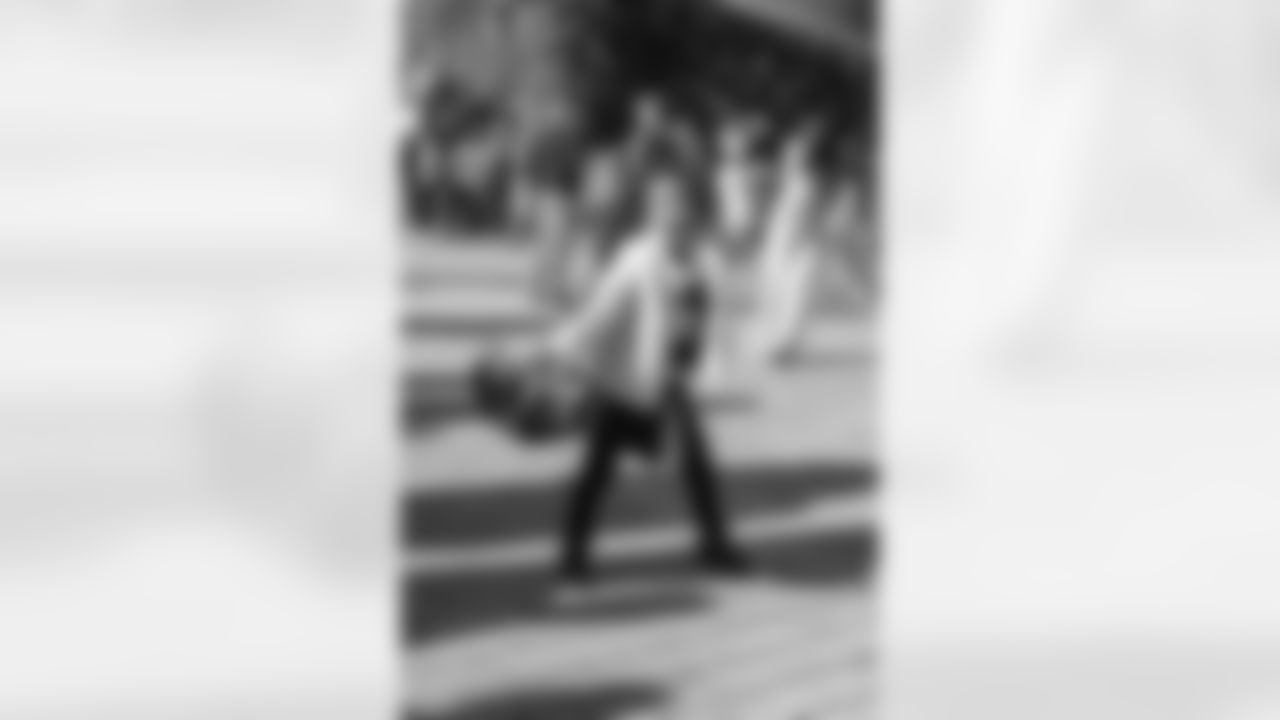 New Orleans Saints fans enjoyed the Week 15 entertainment in Champions Square ahead of the game against the Carolina Panthers during the 2025 NFL season on Dec. 14, 2025.