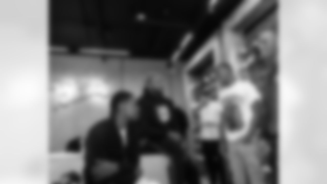 New Orleans Saints defensive end Cameron Jordan gifted dozens of local youth with a pair of sneakers of their choice at Sneaker Politics in the French Quarter on Monday, December 22, 2025.