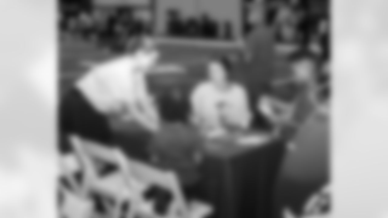 The New Orleans Saints hosted its 11th annual Sideline Pass holiday toy and gift drive in partnership with Saints owner and New Orleans Pelicans governor Gayle Benson and sideline reporter Jen Hale. Guests enjoyed appearances from defensive end Cam Jordan and tight end Juwan Johnson, plus the Saints Cheer Krewe, PelSquad, and more at the Ochsner Sports Performance Center on Tuesday, Nov. 25, 2025.