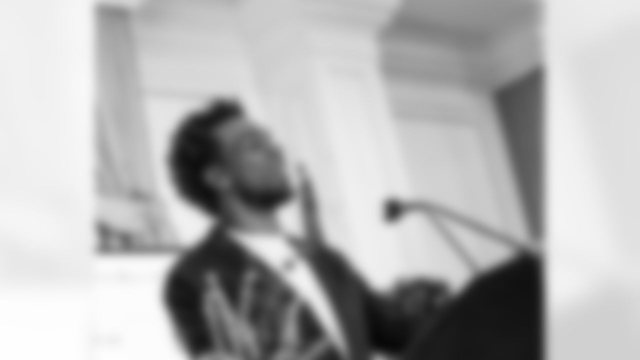 The New Orleans Saints honored Tracy Porter and Brett Maxie as the newest members inducted into the Saints Hall of Fame during a luncheon held on Friday, Dec. 12, 2025. Additionally, the late Ed Daniels was honored with the Joe Gemelli "Fleur de Lis" Award, and Steve Gleason received the inaugural Saints Hall of Fame Courage Award.