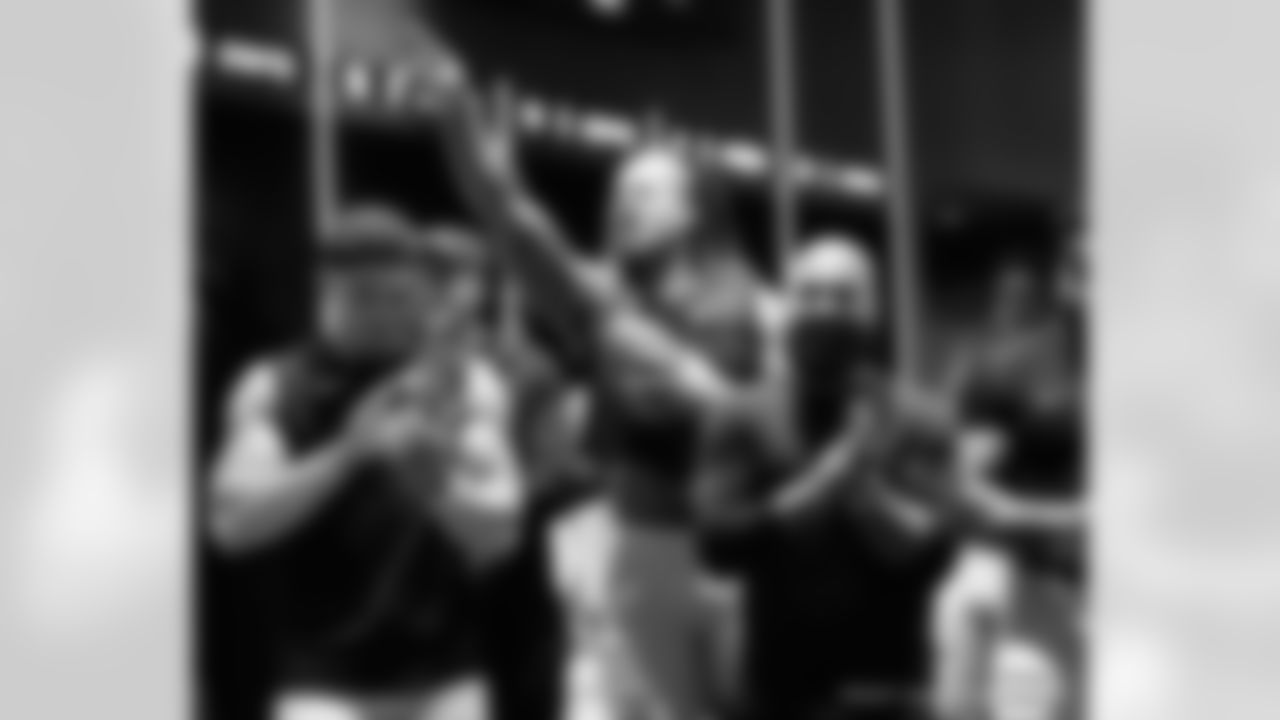 Head inside the New Orleans Saints locker room postgame after the Saints' win against the New York Jets in Week 16 of the 2025 NFL season presented by Bud Light.