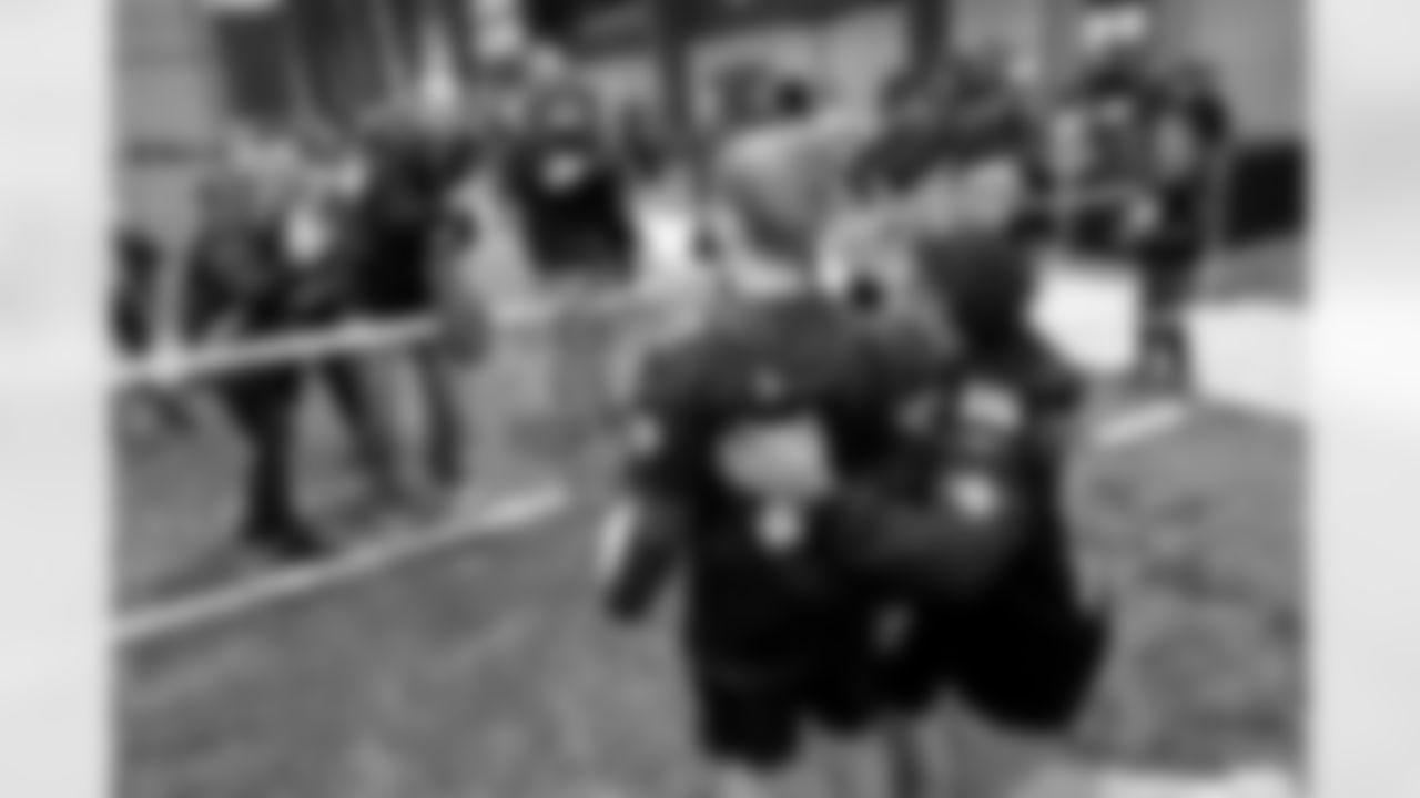 New Orleans Saints wide receiver Mason Tipton and linebacker Pete Werner joined members of the Saints Kids Club presented by Entergy, as well as the Pelicans and Saints Crib Clubs presented by Ochsner Children's Hospital, at the 2025 Holiday Huddle event on Wednesday, Dec. 10, 2025. Attendees enjoyed holiday-themed activities plus a Play Football Experience.