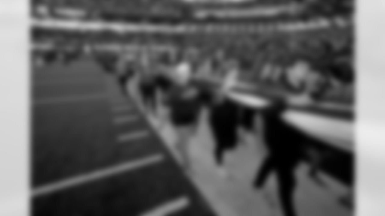 New Orleans Saints fans enjoyed the Week 5 entertainment during the game against the New York Giants with a pregame party at Champions Square on Oct. 5, 2025.