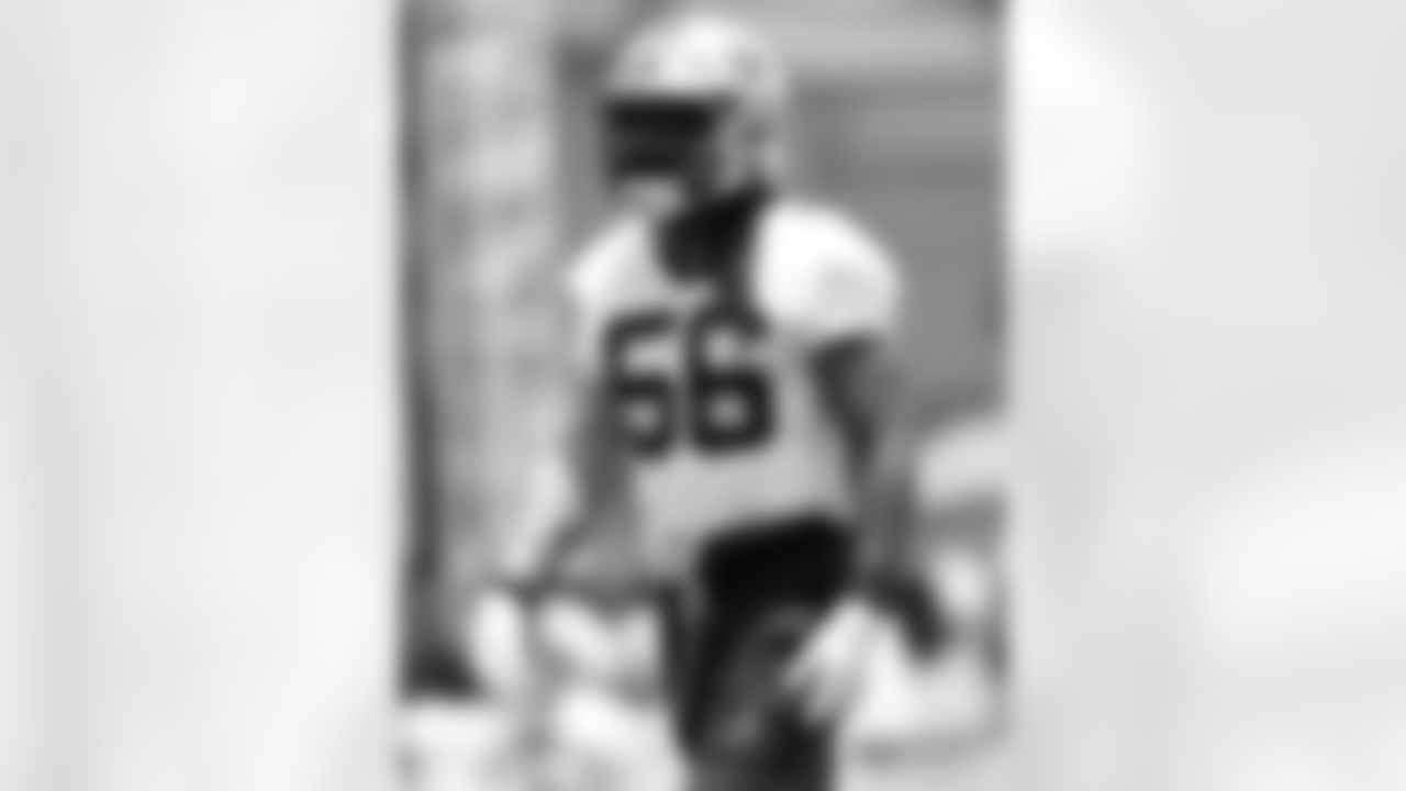New Orleans Saints players participate in Day 1 of 2025 Saints Minicamp at the Ochsner Sports Performance Center on Tuesday, June 10, 2025.