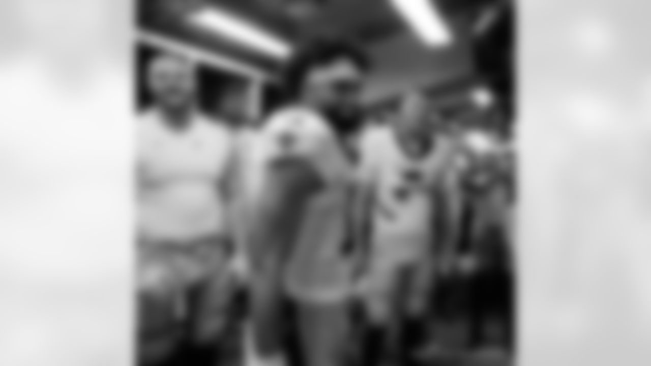 Head inside the New Orleans Saints locker room postgame after the Saints' win against the Tampa Bay Buccaneers in Week 14 of the 2025 NFL Season presented by Bud Light.