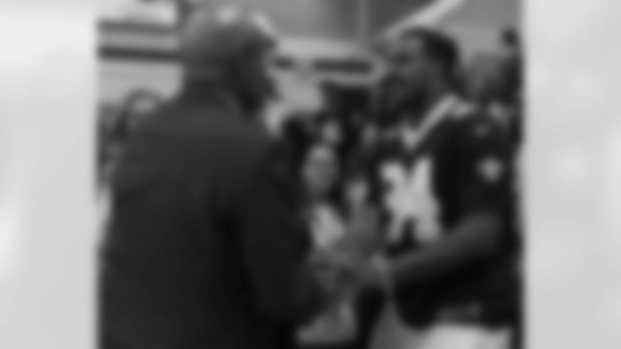 New Orleans Saints defensive end Cameron Jordan partnered with GENYOUth to help tackle youth food insecurity in Louisiana at Ben Franklin High School on Tuesday, Oct. 29, 2024.