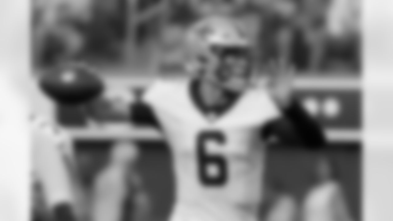 Check out the game action photos from the New Orleans Saints game against the Los Angeles Rams for Week 9 of the 2025 NFL season on Nov. 2, 2025 at SoFi Stadium.