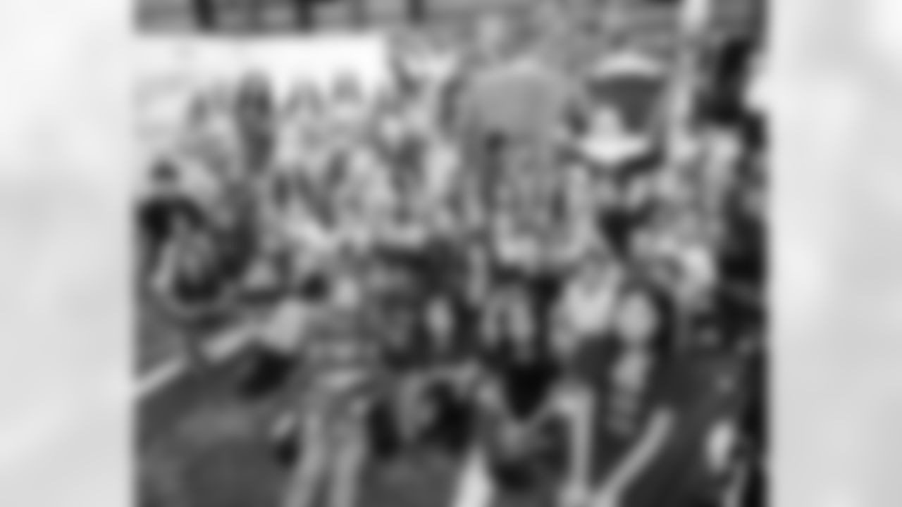 The New Orleans Saints hosted its 11th annual Sideline Pass holiday toy and gift drive in partnership with Saints owner and New Orleans Pelicans governor Gayle Benson and sideline reporter Jen Hale. Guests enjoyed appearances from defensive end Cam Jordan and tight end Juwan Johnson, plus the Saints Cheer Krewe, PelSquad, and more at the Ochsner Sports Performance Center on Tuesday, Nov. 25, 2025.