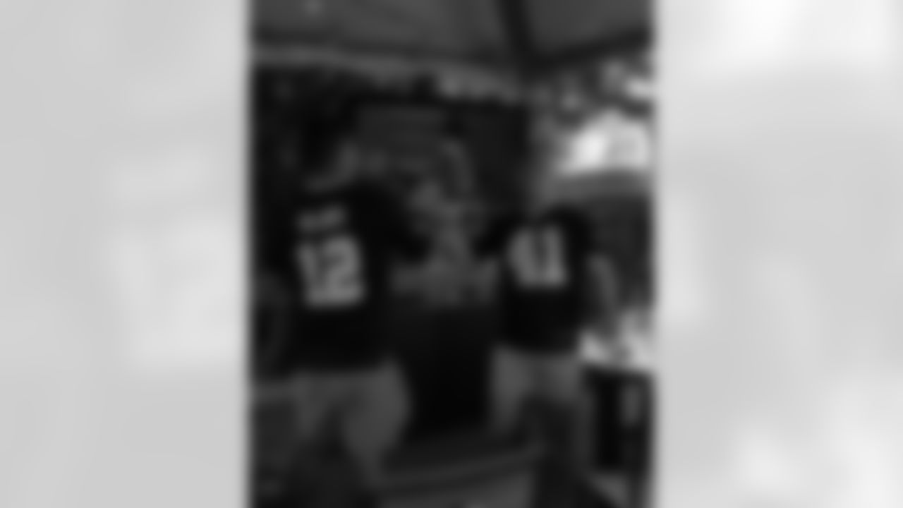 The New Orleans Saints hosted a watch party presented by Bud Light for their game against the Tennessee Titans on Dec. 28, 2025 at Bayou Beer Garden in New Orleans, Louisiana. Members of the Saints Cheer Krewe were in attendance and interacting with fans during the event.