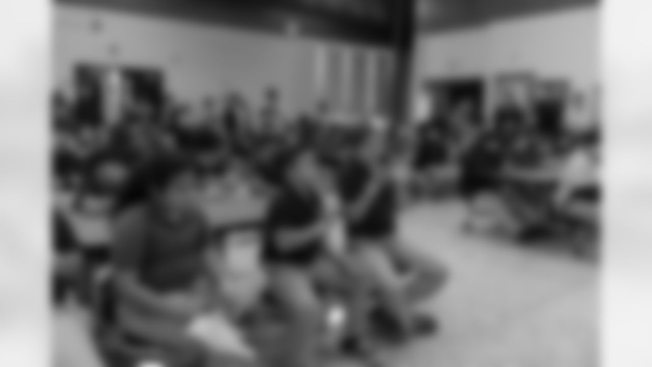 New Orleans Saints defensive end Cam Jordan joined students at Clancy Elementary School to unveil the school's new computer lab with new tech equipment and office supplies courtesy of Cox on Tuesday, Nov. 4, 2025.