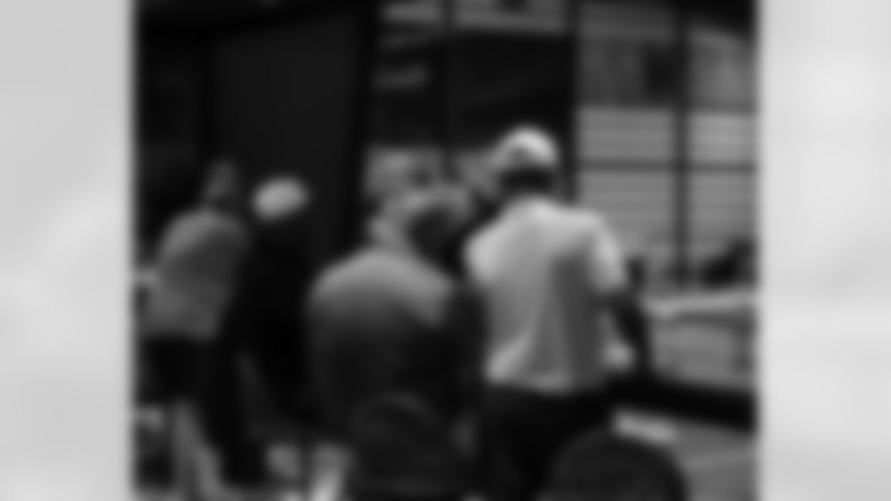 Several New Orleans Saints legends attended 2025 Training Camp presented by Rouses Markets at the Ochsner Sports Performance Center on Tuesday, Aug. 19.