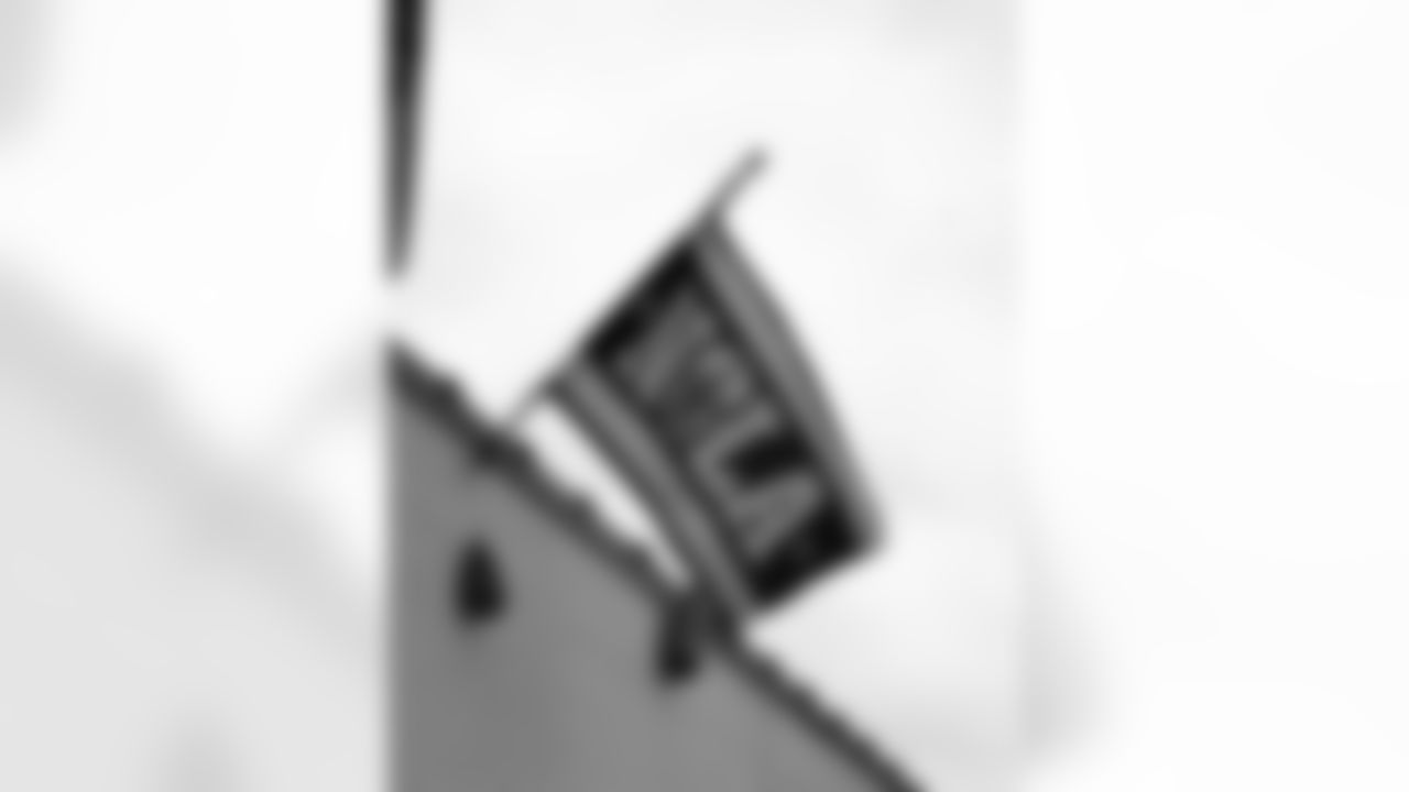 The New Orleans Saints hosted a watch party presented by Bud Light for their game against the Atlanta Falcons on Jan. 4, 2026 at Parlay's in New Orleans, Louisiana. Members of the Saints Cheer Krewe and Sir Saint were in attendance and interacting with fans during the event.