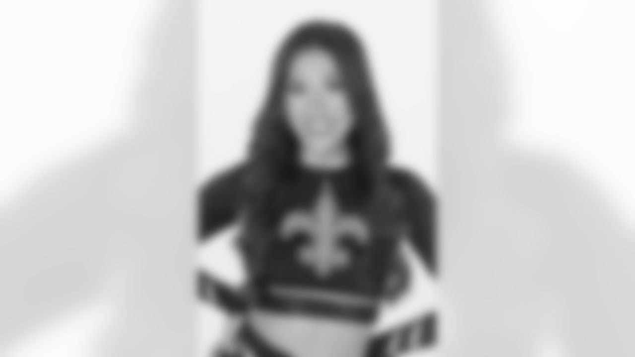 Meet the newest members of the Saints Cheer Krewe for the upcoming New Orleans Saints 2025 NFL season.
Lakyn