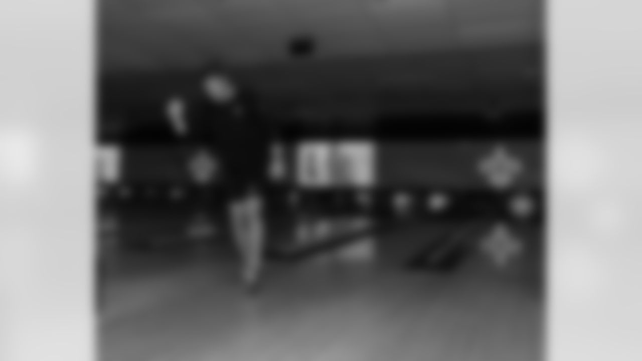 New Orleans Saints players and coaches took their skills to the bowling alley and enjoyed an afternoon of team bonding following practice on Tuesday, July 29, 2025.