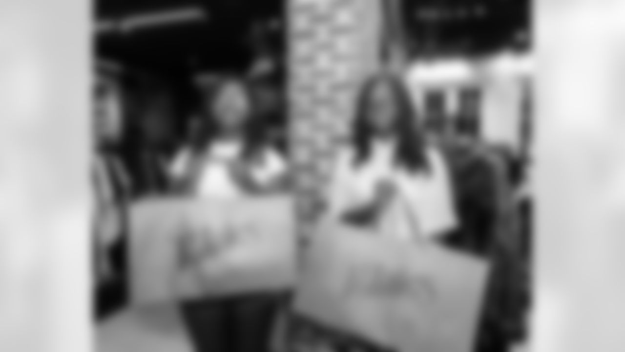 New Orleans Saints defensive end Cameron Jordan gifted dozens of local youth with a pair of sneakers of their choice at Sneaker Politics in the French Quarter on Monday, December 22, 2025.