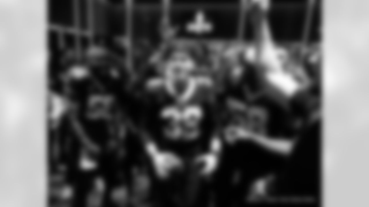 Head inside the New Orleans Saints locker room postgame after the Saints' win against the Carolina Panthers in Week 15 of the 2025 NFL Season presented by Bud Light.