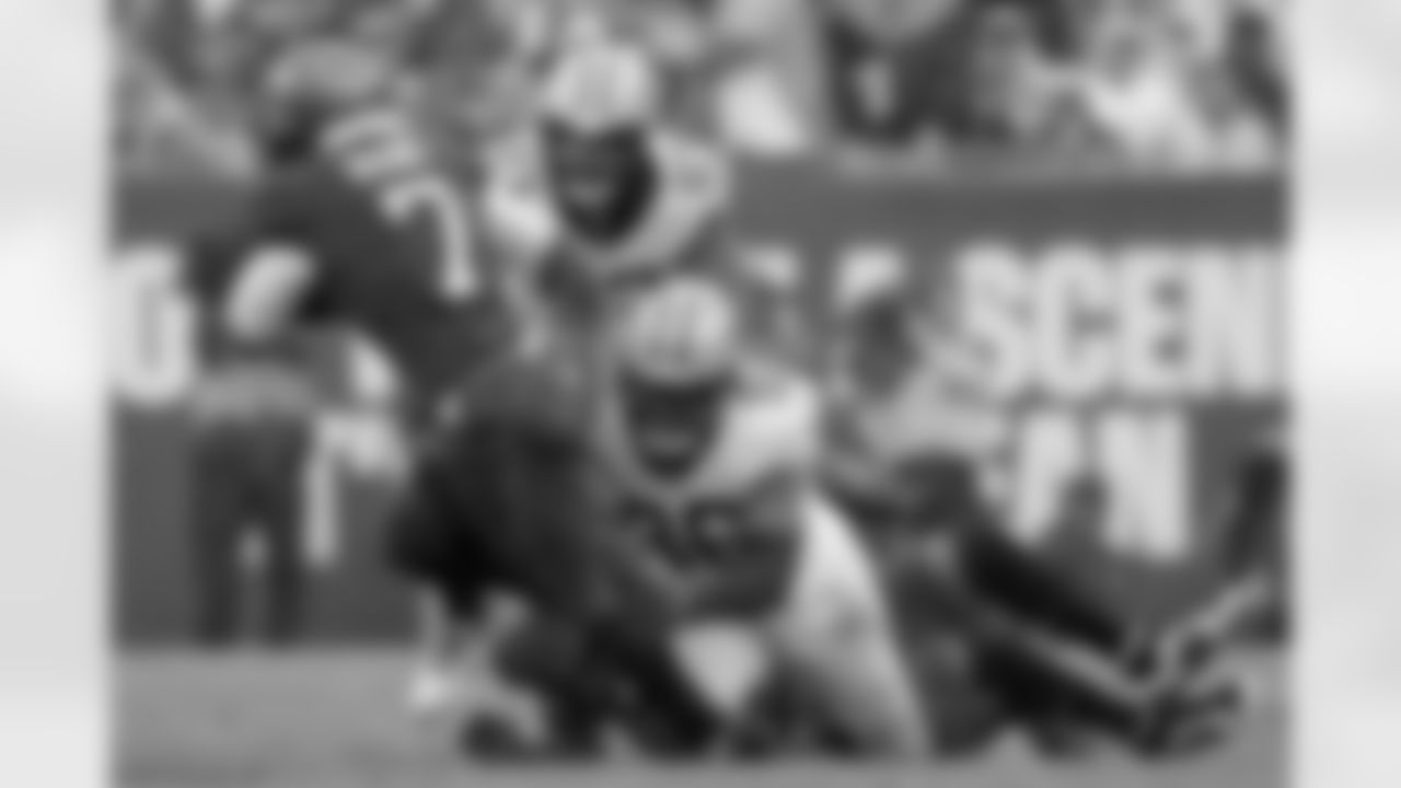 Check out the game action photos from the New Orleans Saints game against the Tampa Bay Buccaneers for Week 14 of the 2025 NFL season on Dec. 7, 2025 at Raymond James Stadium.