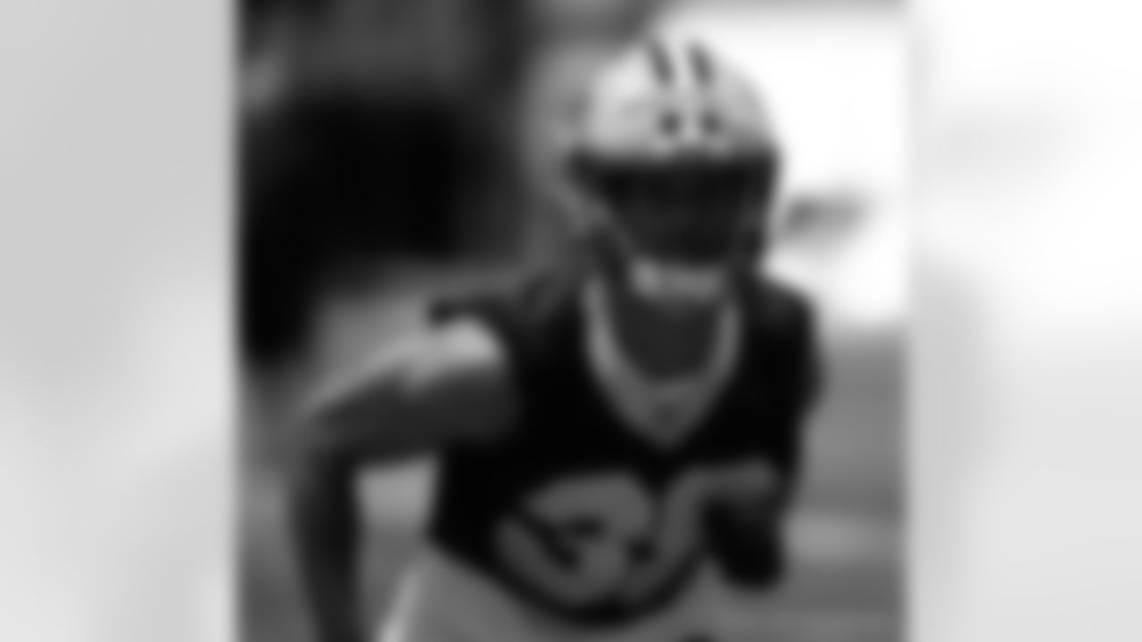 New Orleans Saints players kicked off 2025 Rookie Minicamp workouts at the Ochsner Sports Performance Center on May 9, 2025.