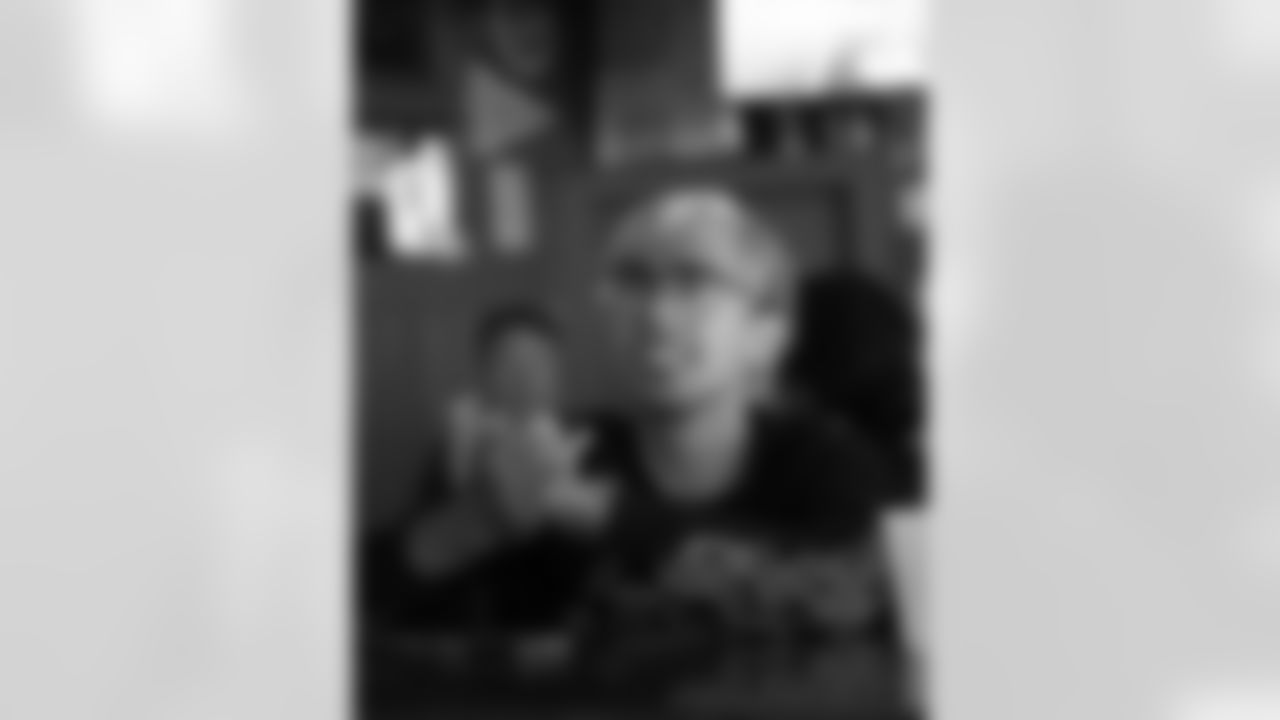 The New Orleans Saints hosted a watch party presented by Sire Spirits for their game against the Carolina Panthers on Nov. 9, 2025 at The Channel in New Orleans, Louisiana. Sir Saint and members of the Saints Cheer Krewe were in attendance and interacting with fans during the event.