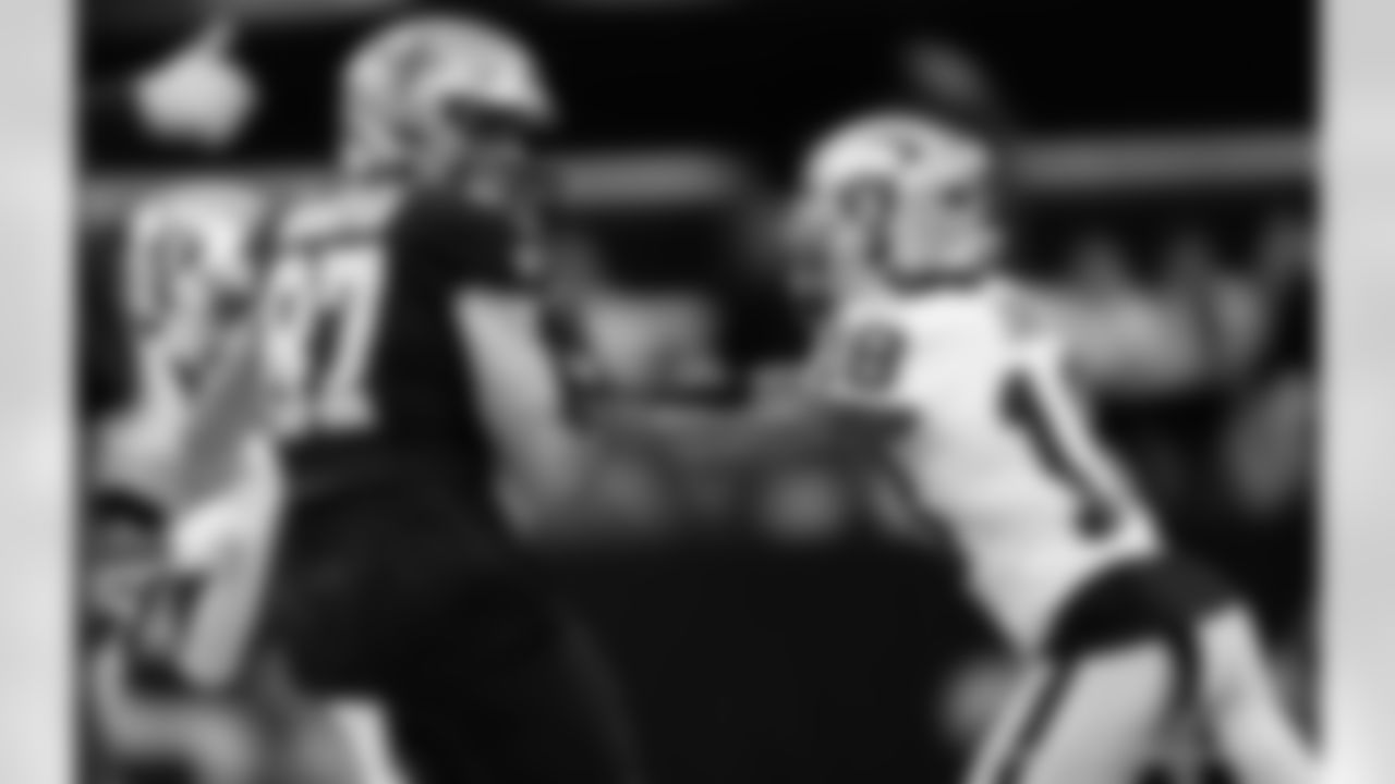 Check out the game action photos from the New Orleans Saints game against the Las Vegas Raiders for Week 17 of the 2024 NFL Season on Dec. 29, 2024 at Caesars Superdome.