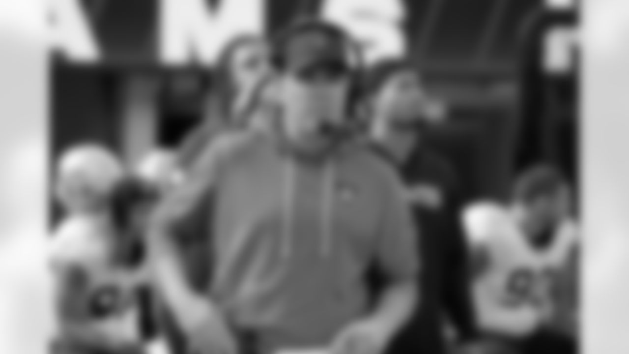 Check out the game action photos from the New Orleans Saints game against the Los Angeles Rams for Week 9 of the 2025 NFL season on Nov. 2, 2025 at SoFi Stadium.