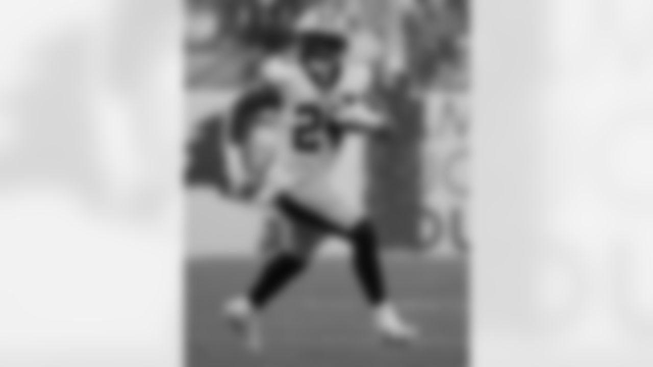 Check out the best photos of the New Orleans offense in their game against the Tampa Bay Buccaneers for Week 14 of the 2025 NFL season on Dec. 7, 2025 at Raymond James Stadium.