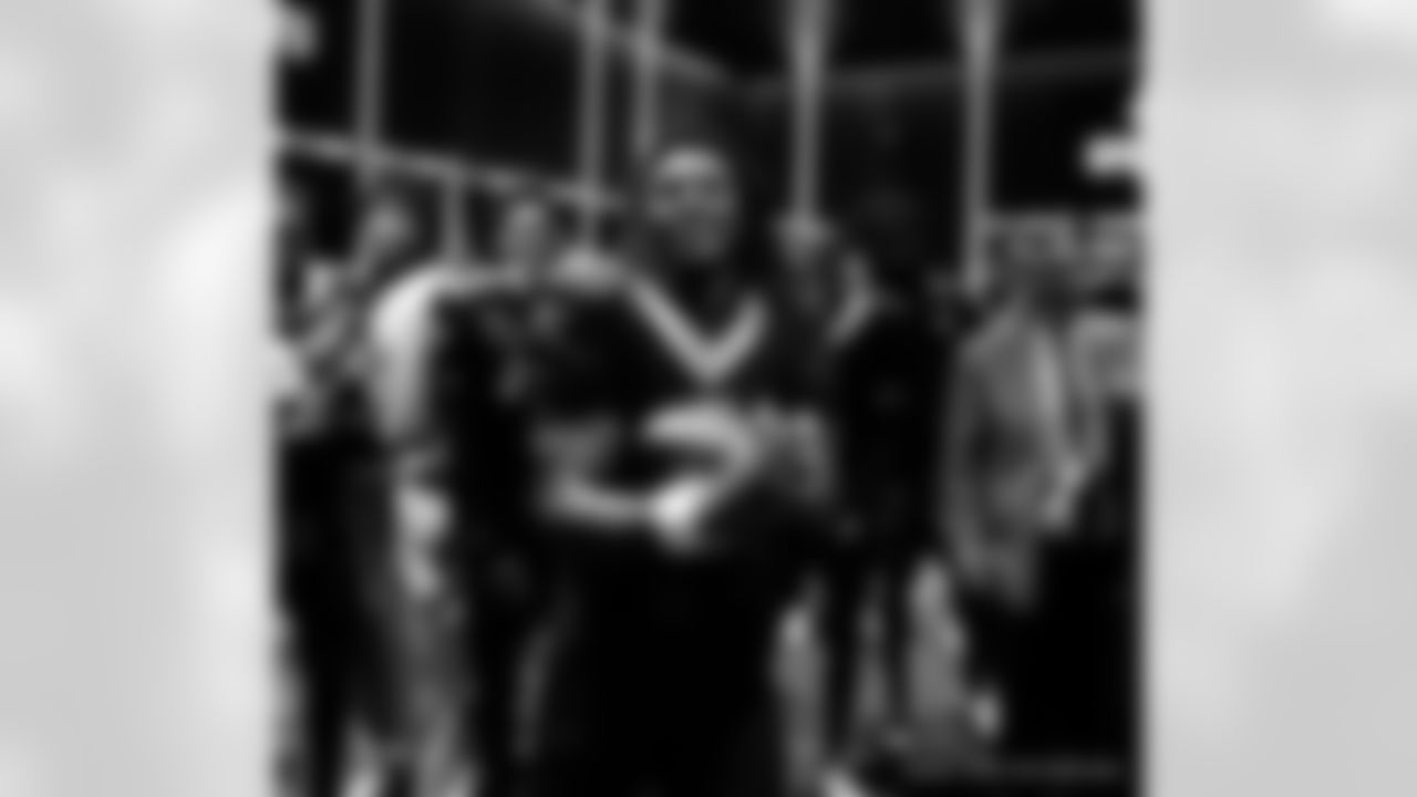 Head inside the New Orleans Saints locker room postgame after the Saints' win against the New York Giants in Week 5 of the 2025 NFL Season presented by Bud Light.
