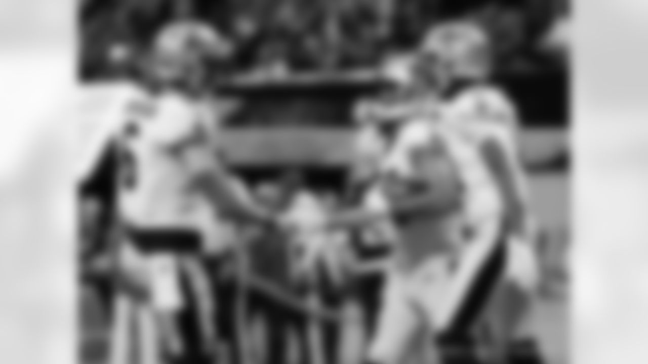 Check out the game action photos from the New Orleans Saints game against the Atlanta Falcons for Week 18 of the 2025 NFL season on Jan. 4, 2026 at Mercedes-Benz Stadium.