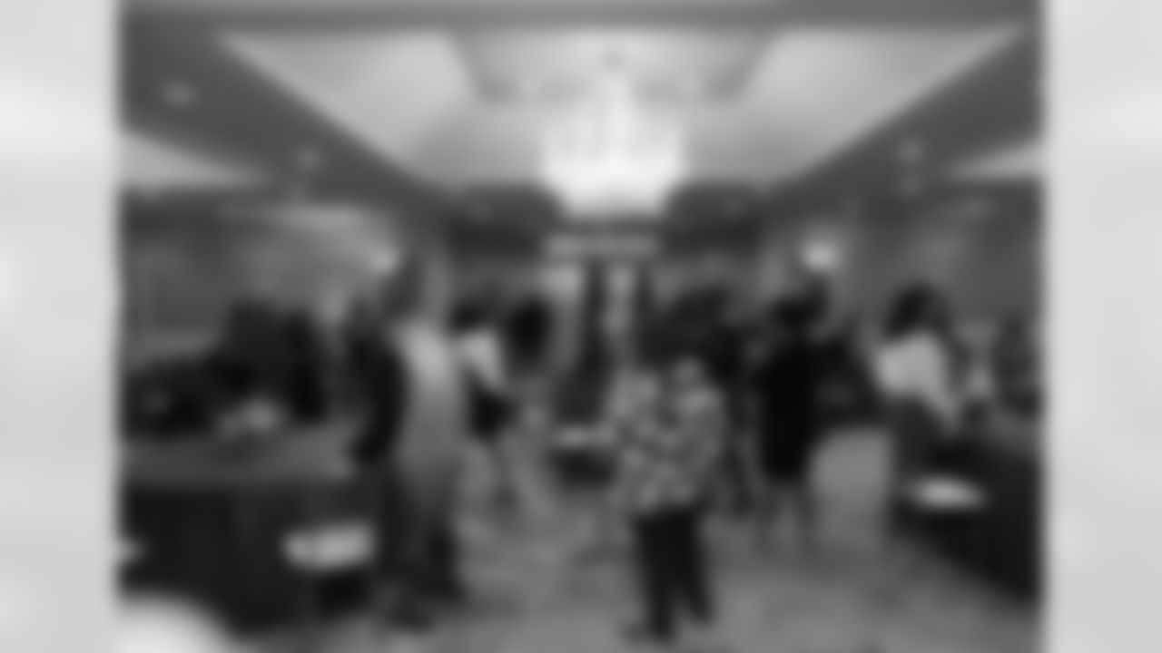 New Orleans Saints owner and New Orleans Pelicans governor Gayle Benson hosted a holiday party for youth at Raintree House on Friday, December 8 as part of her Month of Giving.