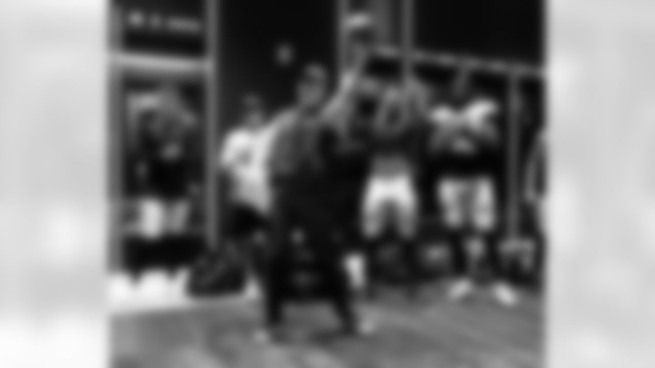 Head inside the New Orleans Saints locker room postgame after the Saints' win against the New York Jets in Week 16 of the 2025 NFL season presented by Bud Light.