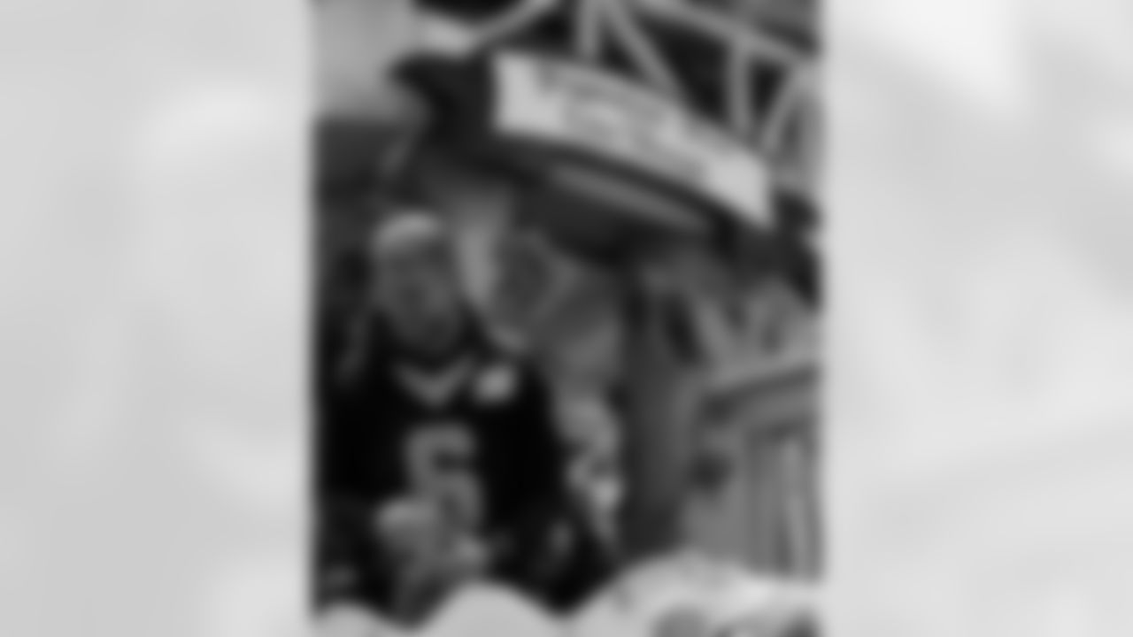 New Orleans Saints quarterback Tyler Shough served as grand marshal for the Krewe of Pygmalion with center Erik McCoy, guard Nick Saldiveri, tight end Foster Moreau, tight end Moliki Matavao, and center Will Clapp riding down the Uptown route during the 2026 Mardi Gras season on Saturday, February 7, 2026.