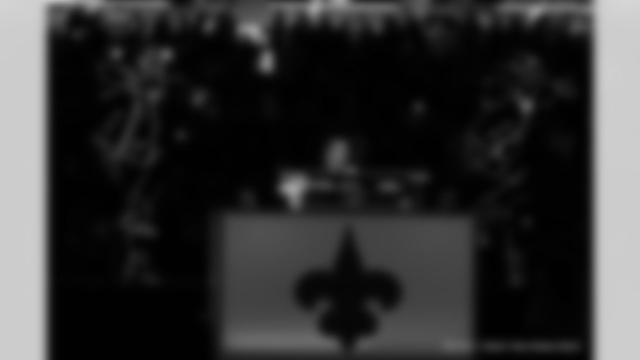 New Orleans Saints fans enjoyed the Week 5 entertainment during the game against the New York Giants with a pregame party at Champions Square on Oct. 5, 2025.