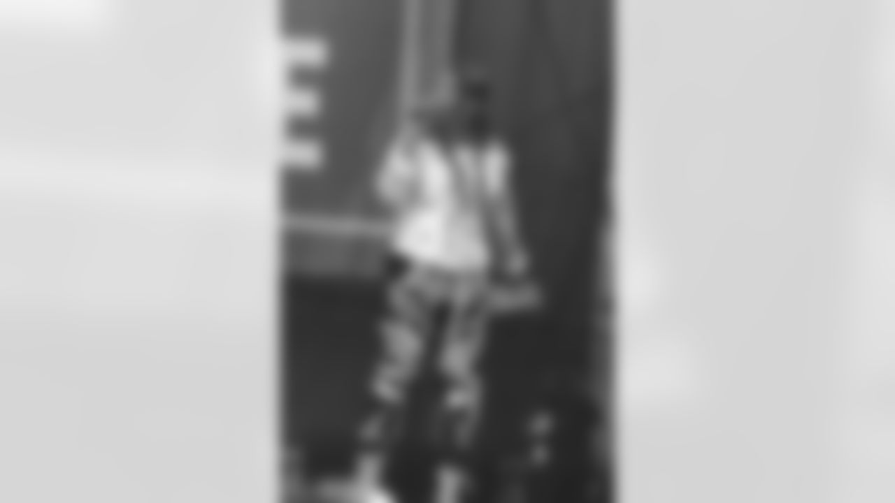 New Orleans Saints fans enjoyed the Week 12 entertainment in Champions Square ahead of the game against the Atlanta Falcons during the 2025 NFL season on Nov. 23, 2025.