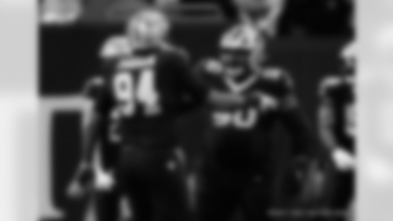 Check out the game action photos from the New Orleans Saints game against the Las Vegas Raiders for Week 17 of the 2024 NFL Season on Dec. 29, 2024 at Caesars Superdome.