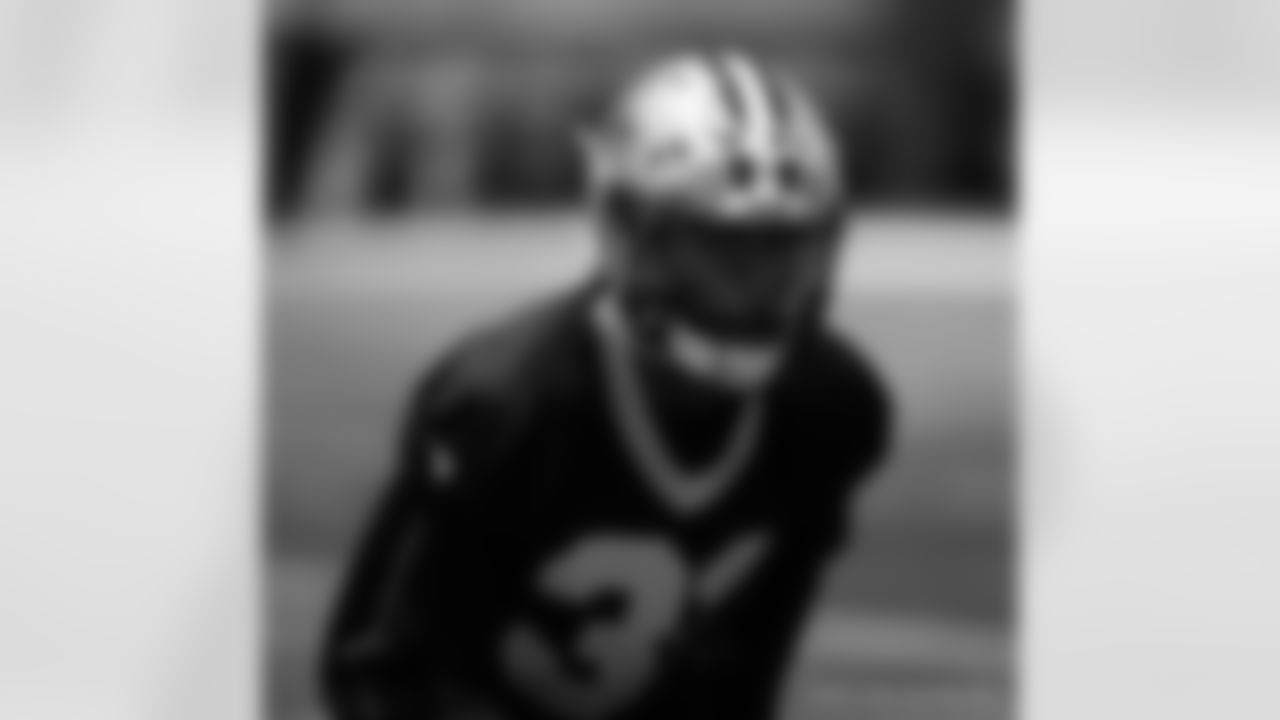 New Orleans Saints players kicked off 2025 Rookie Minicamp workouts at the Ochsner Sports Performance Center on May 9, 2025.